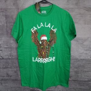 New Star Wars chewbacca Christmas shirt unisex